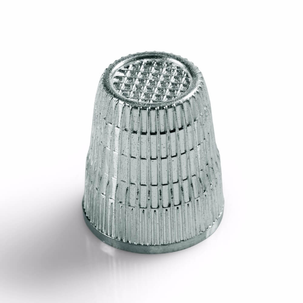 Prym Fingerhut 431844 – Ø 16 mm, silberfarben, 1 Stück; 1 Fingerhut